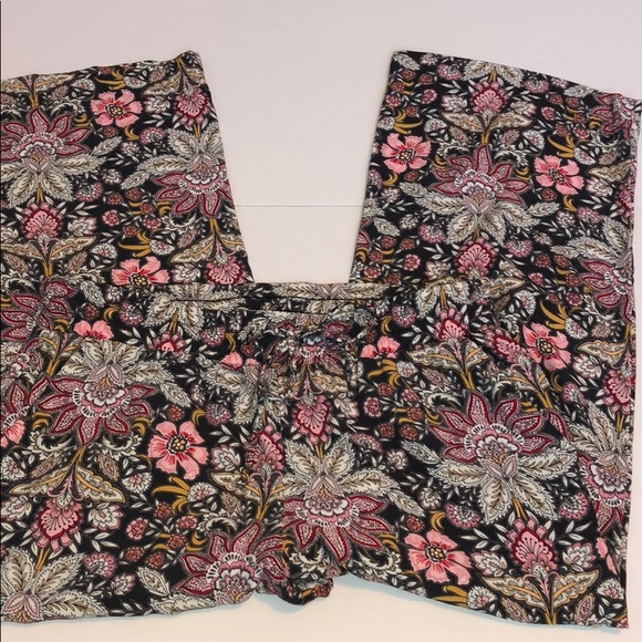 Loft Petite Wide leg Capri pants (F40) - Picture 5 of 5